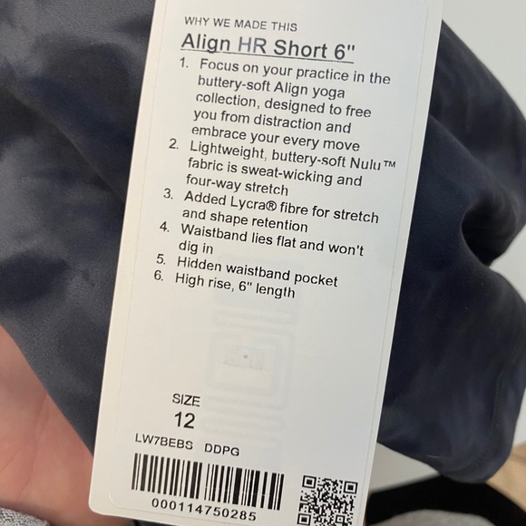 Align HR Shorts 6” - Picture 5 of 5